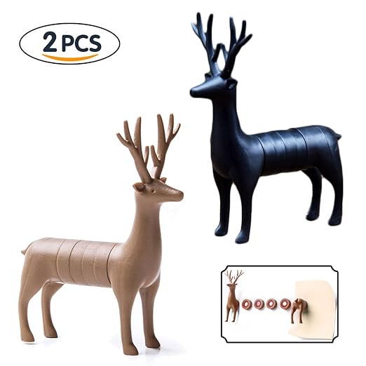 jiele animales imanes de nevera adhesivo Sika Deer Head Butt ...