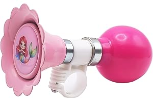 YeloYolker Kids Bike Horn, Cute Bicycle Handlebar Air Horn for Girls, Toddlers Universal Bike Accessories for Tricycle, Balan