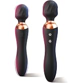MOOLIGIRL Dual-Ended Vibrator Handheld Massager, Adult Tool for Women | 12+12 Woman Muscle Massager with App Control Powerful Quiet Motor, Cordless &amp; IPX6 Waterproof, Quiet Compact Massage Tool
