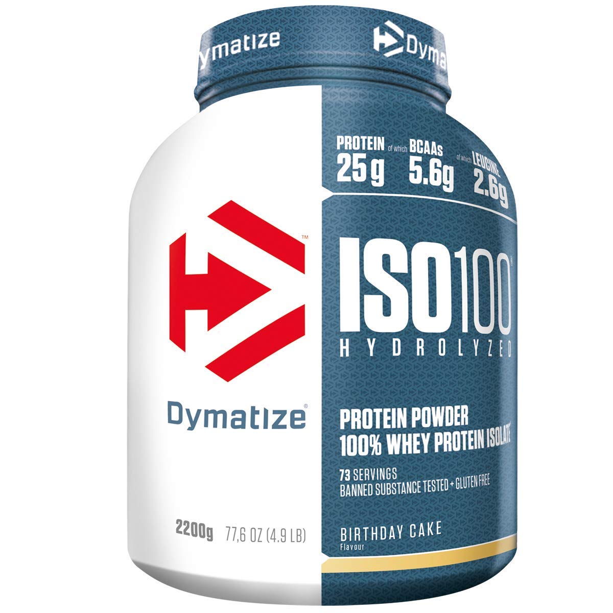 Dymatize ISO 100 Birthday Cake 2,2 kg - Whey Protein Hydrolysat + Isolat Powder