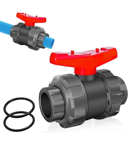 Vanne à Bille MANUELLE SPEARS 2" PVC - Neuf Emballé Socket X FNPT 235 Psi