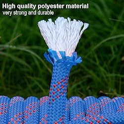 Aoneky 10mm Blue Outdoor Rope