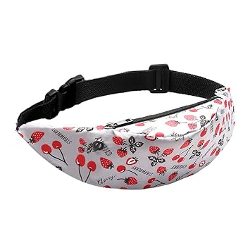 Bfmyxgs Fashion Sport Gürteltasche für Frauen Mädchen Nylon Polyester Form Bunte Gürteltasche Wasserdichte Reise Gürteltasche