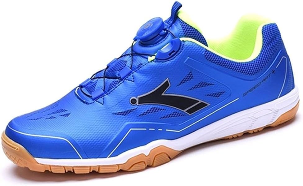 Table Tennis Shoes,Automatic Lacing System,high Performance and Lightweight Shoes, Breathable and Nonskid Shoes
