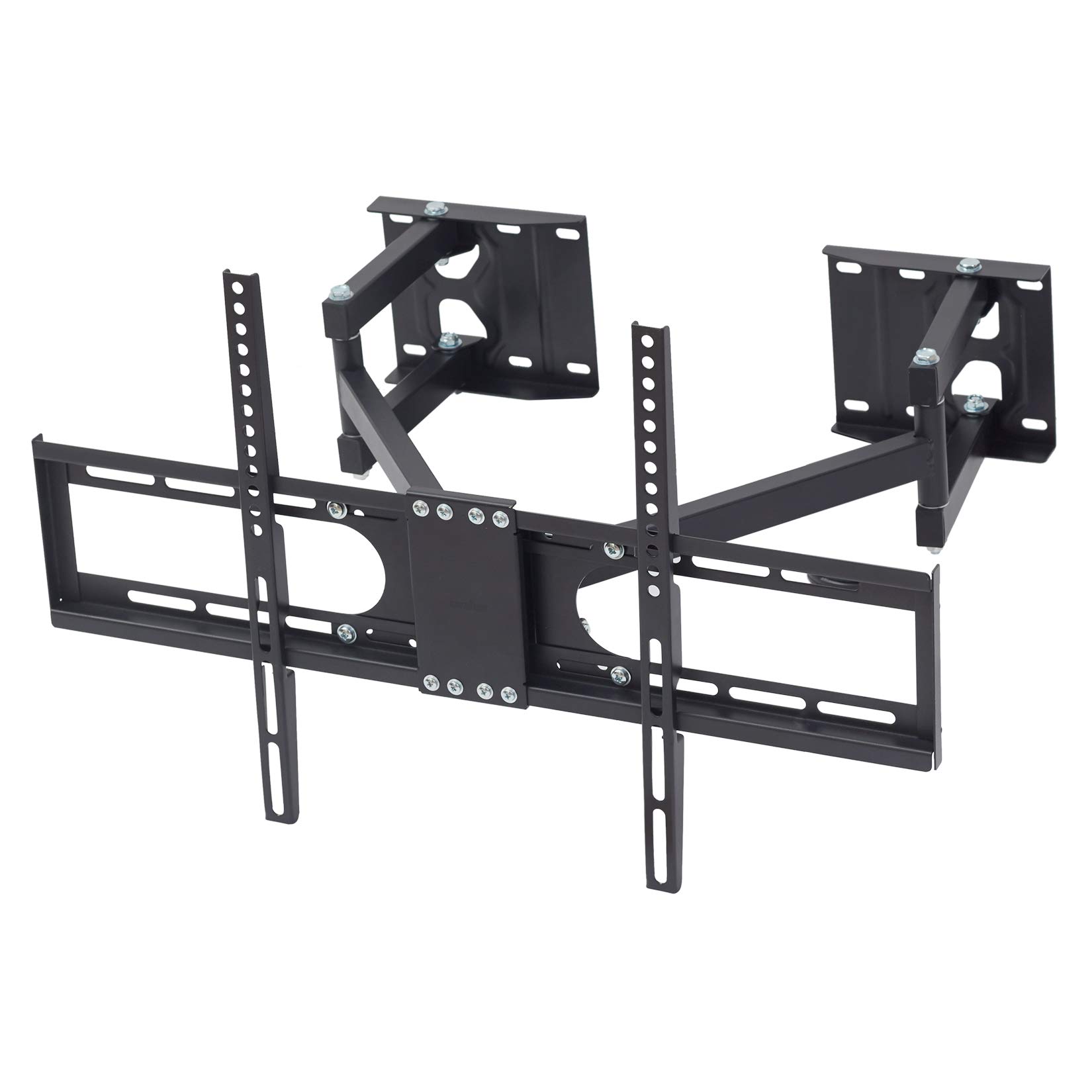 UNHO TV Wall Bracket Mount: Corner TV Wall Mount Swivels Tilts Extends for 32-65 inch LCD LED Plasma Flat Screens VESA from 200x 100 to 600x400 up to 35KG