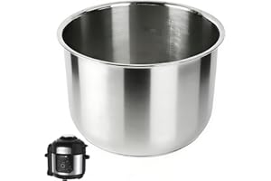 Stainless Steel Inner Pot for Ninja Foodi 8 Quart Accessories, Replacement Insert Liner for Ninja Foodi OL601 and OL701 Press