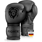 FIGHTR&reg; Boxing Gloves - Pro Training Sparring Gloves | Maximum Protection &amp; Stability for Boxing, MMA, Muay Thai, Kickboxing &amp; Punching Bag Men Women Focus Mitts 8 10 12 14 16oz