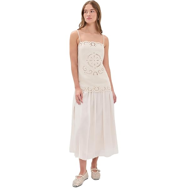 moon river cream dress Moon River Linen Dress in Cream Lili & Do