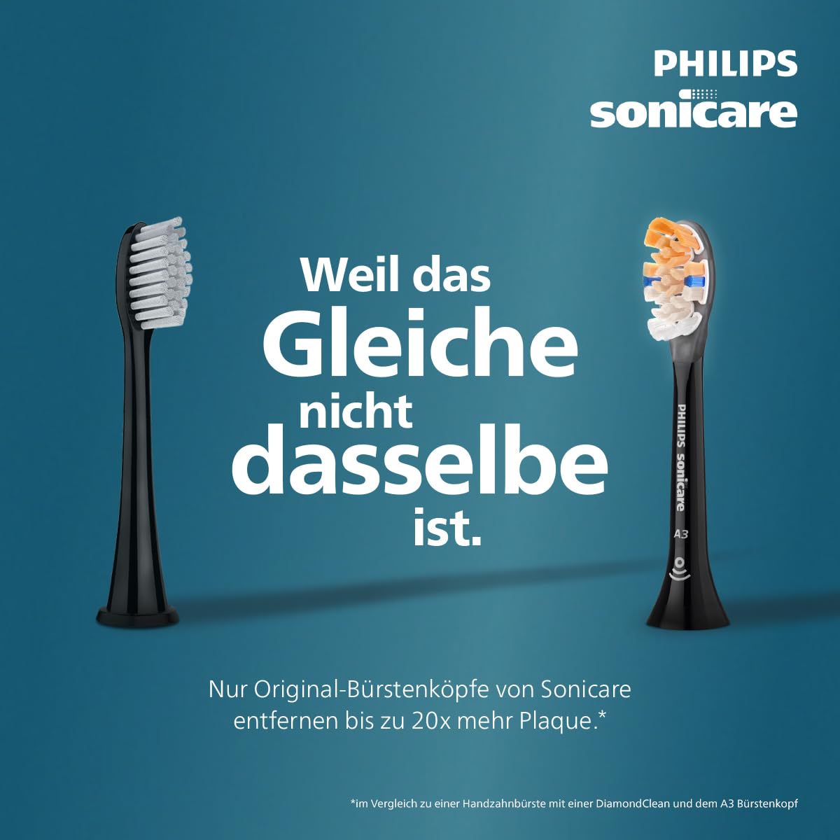 Philips Sonicare W2 Optimal White, Original Ersatzbürstenköpfe, Weiß, 8er-Pack, HX6068/87 6