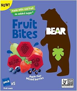 Bear Mixed Berries Fruit Bites, 3.5 OZ