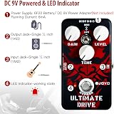 JOYO Ultimate Drive JF-02 Overdrive Distortion Pedal for Electric Guitar view 6