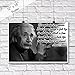 Math Posters Science Posters Albert Einstein Quote Poster | Albert Einstein Poster | Physics Poster | Science Posters for Classrooms | Motivational | Growth Mindset Posters | 18 Inch By 12 Inch | P010