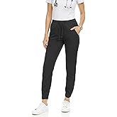 MediChic Women's Scrub Jogger Pants – 5 Pockets, 4-Way Stretch, Moisture-Wicking, Anti-Wrinkle, Elastic Waistband