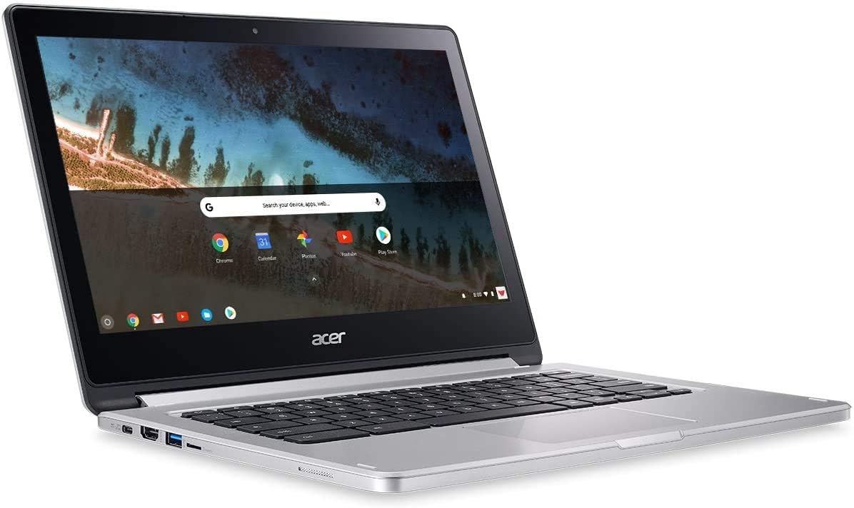 Newest Flagship Acer R13 13.3" Convertible 2-in-1 Full HD IPS Touchscreen Chromebook - Intel Quad-Core MediaTek MT8173C 2.1GHz, 4GB RAM, 32GB SSD, WLAN, Bluetooth, Webcam, HDMI, USB 3.0, Chrome OS: Computers & Accessories