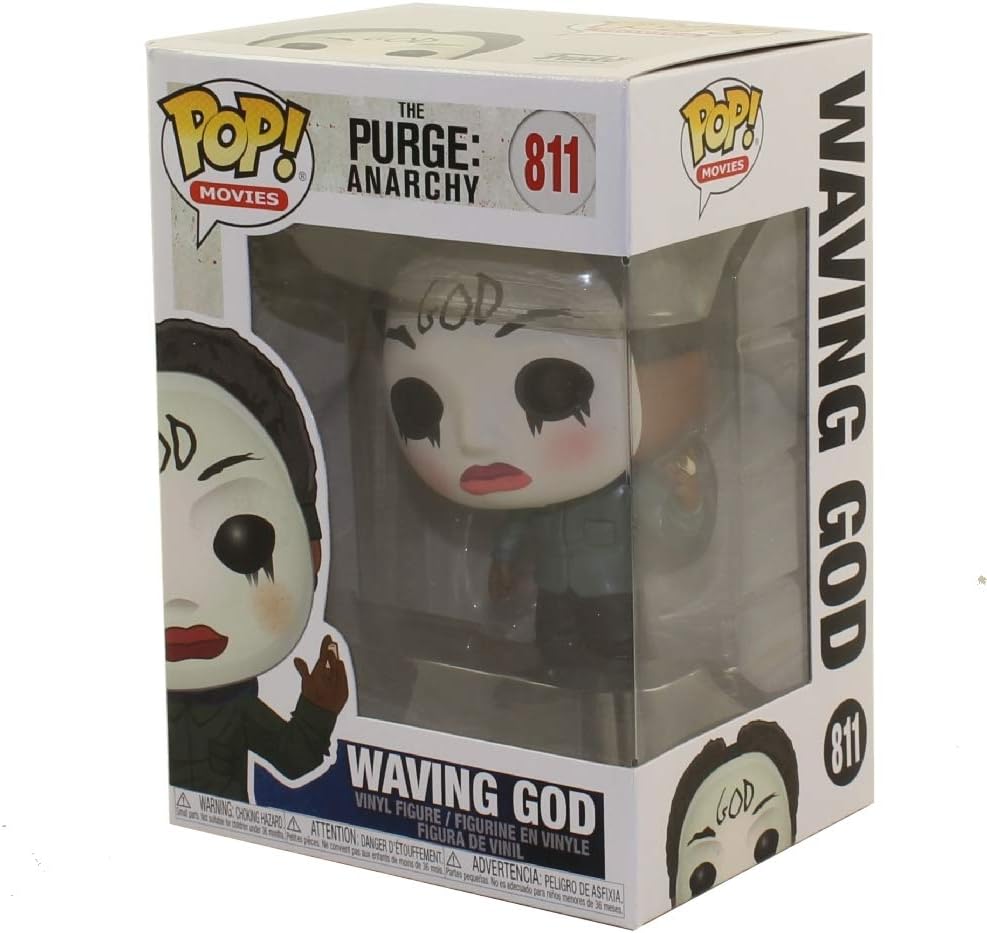 Funko 43459 POP. Vinyl Movies: The Purge-Waving God (Anarchy) Wvng Collectible Figure, Multicolour, Multicolor, 10 Count (Pack of 777) - Image 4