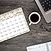 Small 8x6 Desk Calendar 2020 (Seasons), Use to December 2020, Flip Desktop Counter Top Calendar, with Stickers for Calendars, Seasonal Designs for Family Home and Office