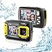20MP Waterproof AQUA 8800 Shockproof UnderWater Digital Camera Video recorder (Yellow) By SVP