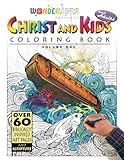 Christ and Kids and Adults Coloring Book: WonderVista Christian Coloring Book (WonderVista Coloring Books) (Volume 1) by 