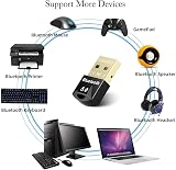 BSWL USB Bluetooth 5.0 Adapter Dongle Receiver for PC Windows Laptop Headset view 4