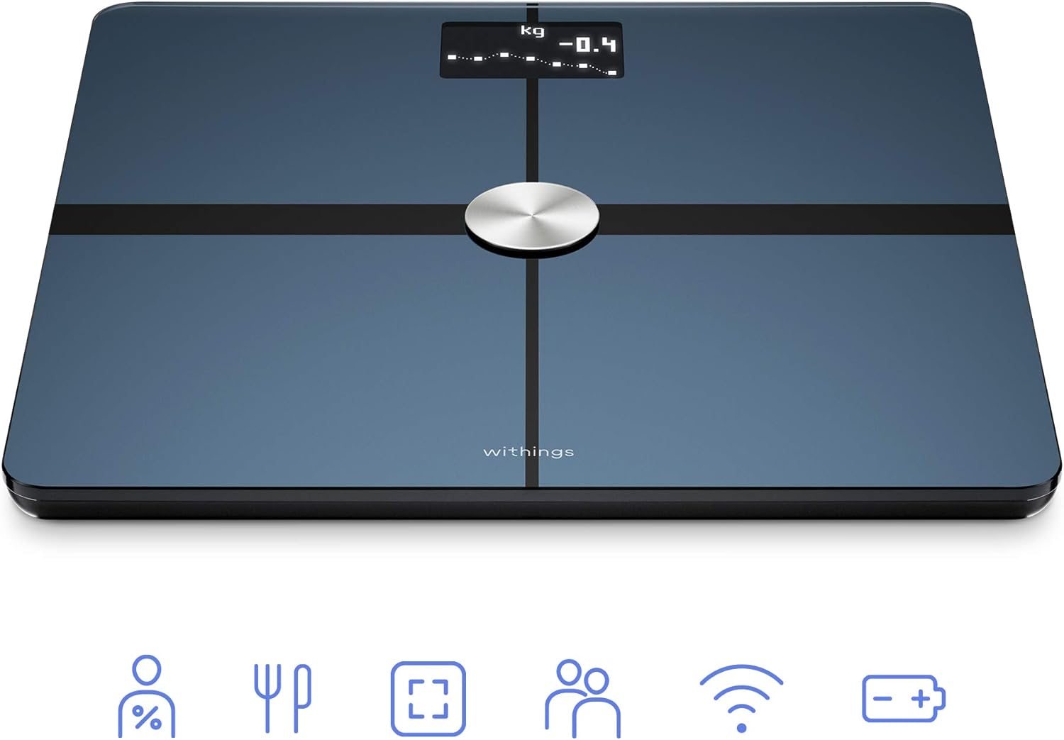 Withings Body+ - Smart Body Composition Wi-Fi Digital Scale with smartphone app: Health & Personal Care