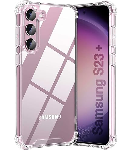 Amazon.com: KIOMY Clear Case for Samsung Galaxy S23 5G, Shockproof