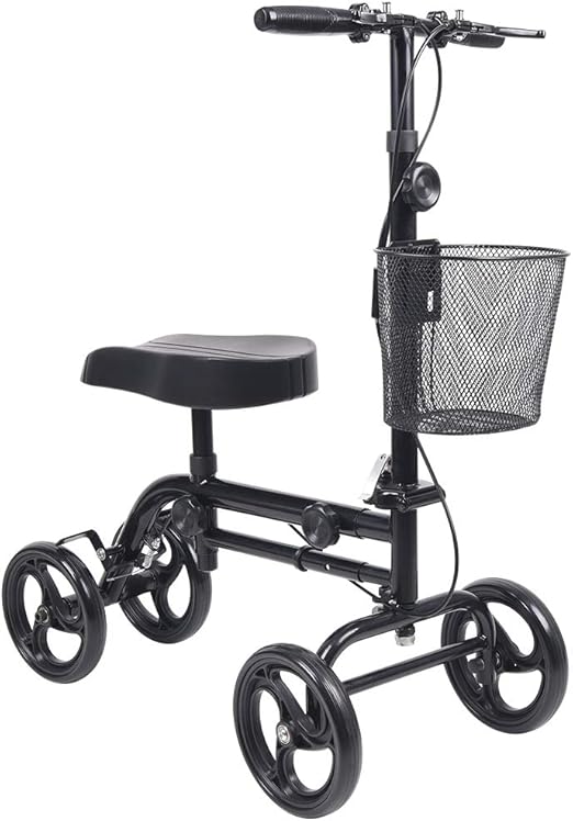 Knee Scooter Give Me All Terrain Foldable Steerable Deluxe