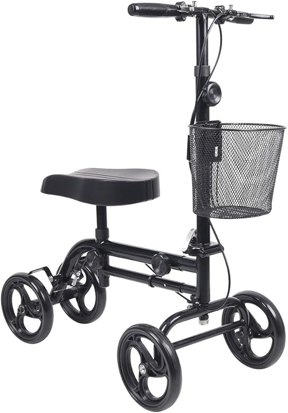 Knee Scooter Give Me All Terrain Foldable Steerable Deluxe