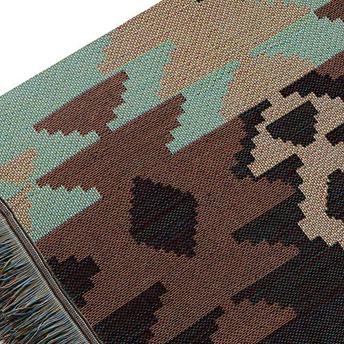 No/Brand Geometric Blanket Decorative Couch, Modern Throw Blanket, Sofa, Travel Lap Throw, Soft Pattern Bed Throw Blanket (47 X 59 Inches)