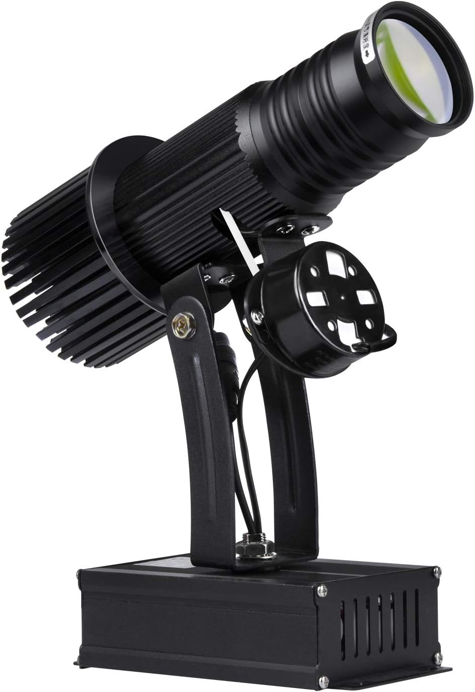 WUZHENG LED GOBO Projector Light with Manual Zoom and Gyrating Function Including Free Custom