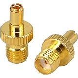 onelinkmore RF Coax 4G LTE Antenna Upgraded Adapter SMA Connector SMA Female to TS9 Male Straight Connector for 4G LTE Antenn