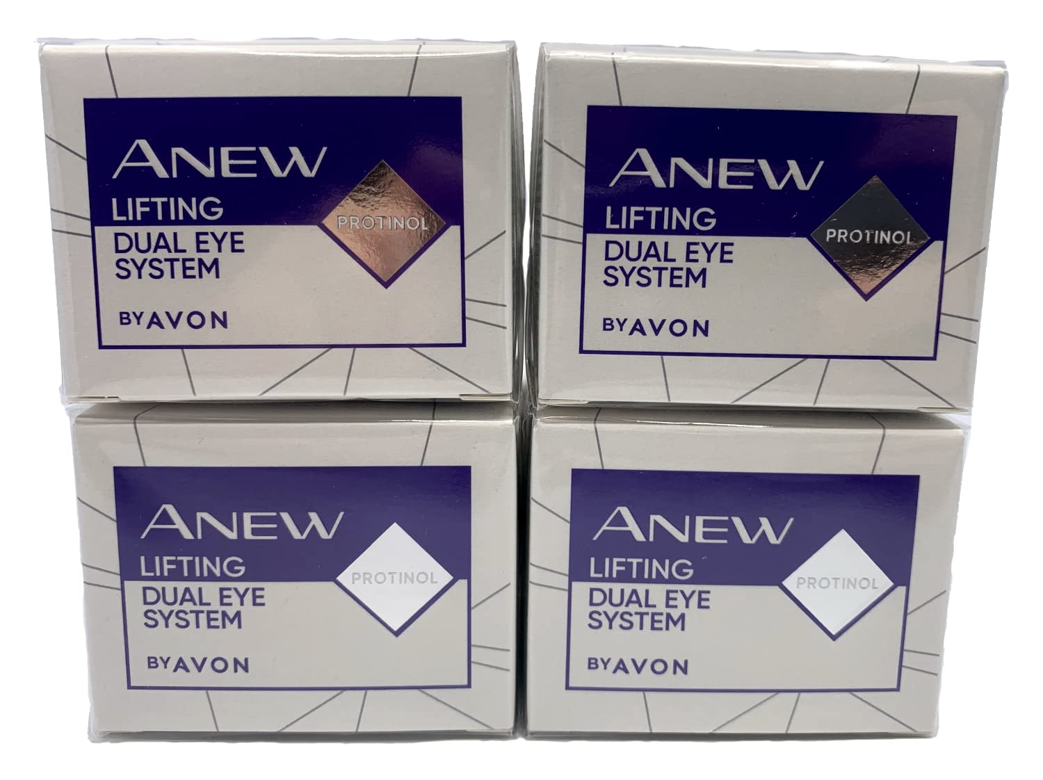 4 x AVON Anew Clinical Lift & Firm Eye Lift System 20ml - 0.68oz SET !