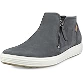 ECCO Womens Soft 7 Side Zip Bootie Sneaker