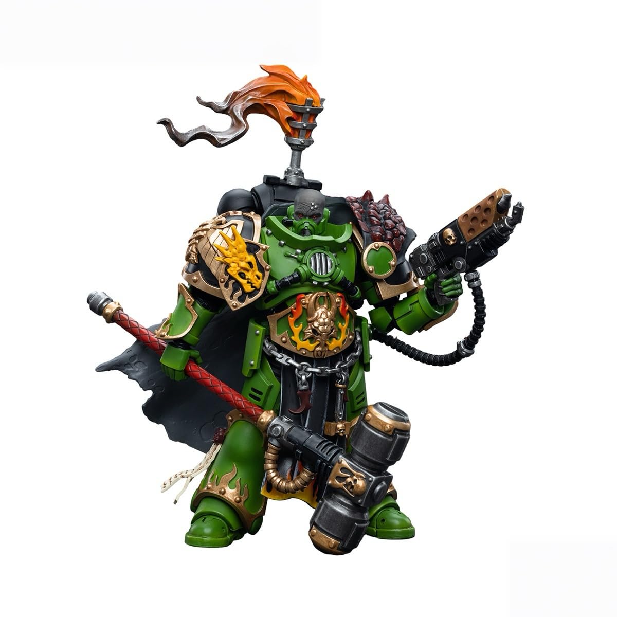 JOYTOY Warhammer 40K Salamanders Captain Adrax Agatone 1/18 Scale Action Figure Model 15+ Collectible for Holidays, Birthdays & Special Occasions!