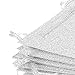 Silver Pennant Flag Bunting Banner Garland for Birthday Parties, Weddings, Celebrations, Baby Shower, Bachelorette Party, 15.5 Feet