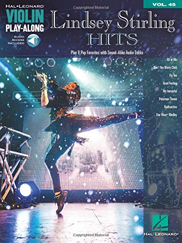 Lindsey Stirling Hits Violin Play-Along Vol. 45 Book Audio Online (Hal Leonard Violin Play-along) by Lindsey Stirling