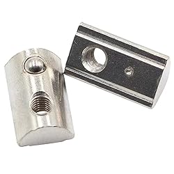 3030 Series M8 T Slot Half Round Nuts Roll-in