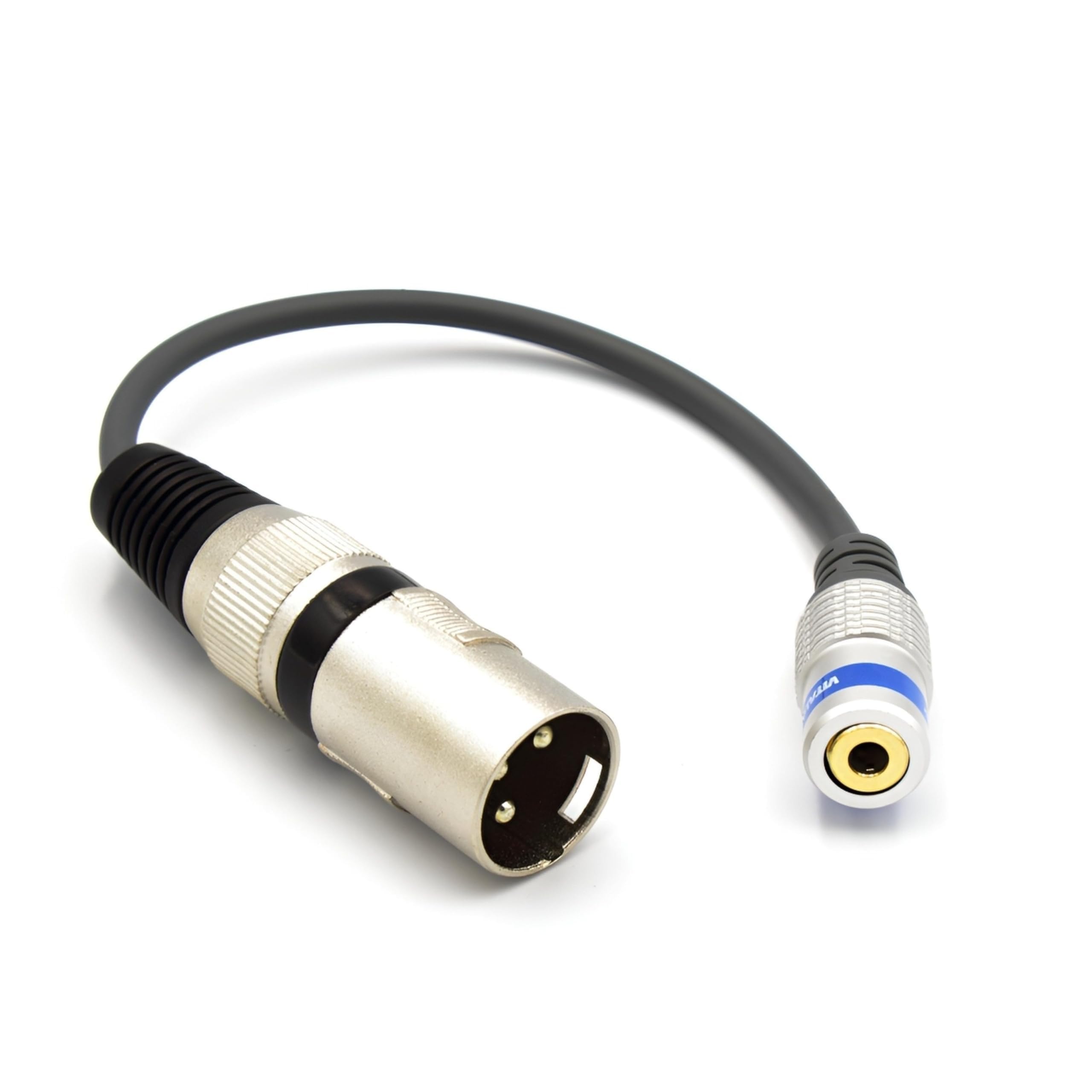 VITALCO TRRS to XLR Microphone Adapter Mini Jack 3.5 TRRS Female to 3 Pin XLR Male Cable — image 1
