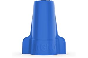 IDEAL INDUSTRIES IDEAL Electrical 30-454P Wing-Nut Wire Connector, Model 454 Blue, (25/Bag) , Large