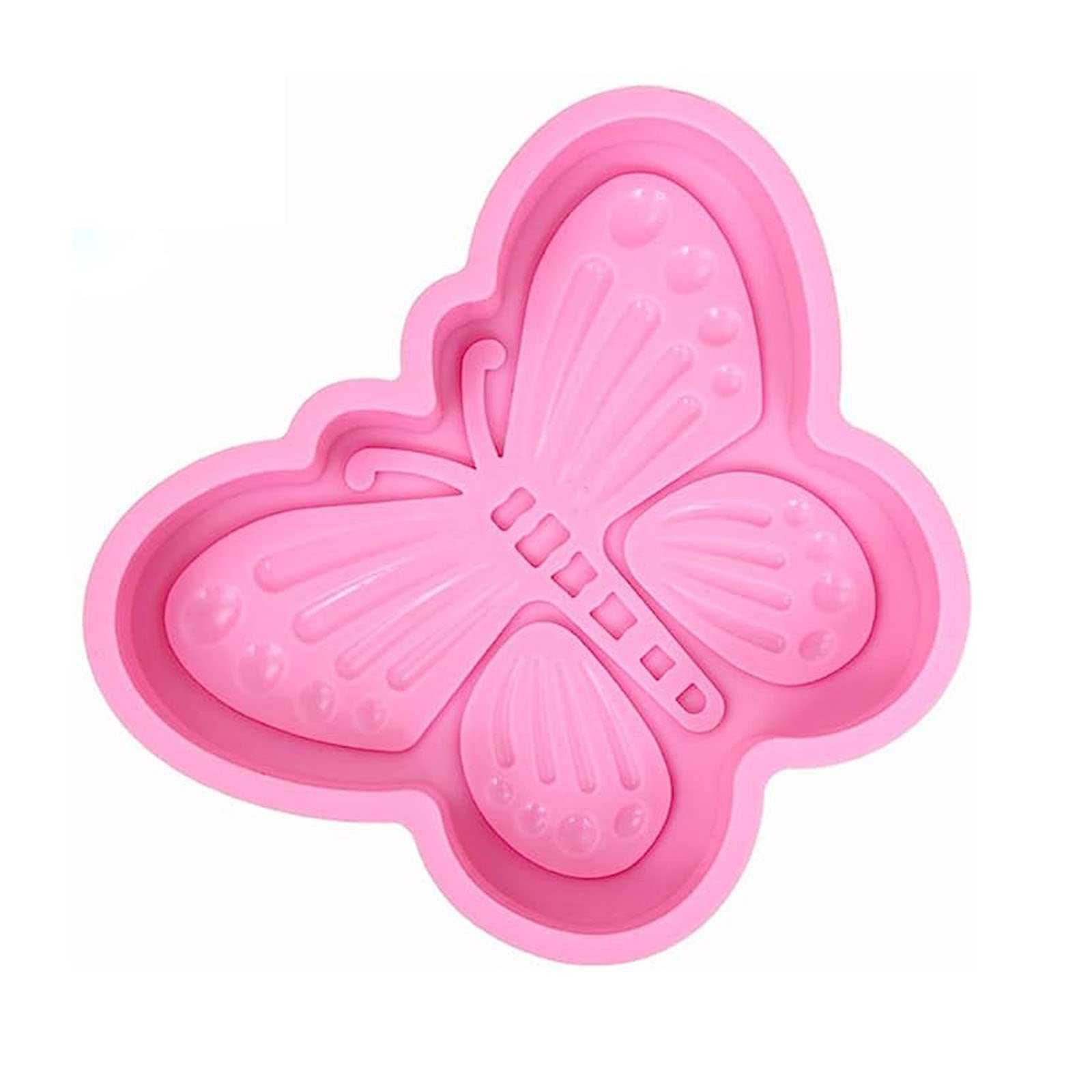 JasCherry Silicone Mould for Chocolate, Jelly and Candy - Butterfly - Color Random