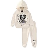 Disney Nightmare Before Christmas Jack Skellington Boys Pullover Hoodie and Pants Set 2 Piece for Big Kids
