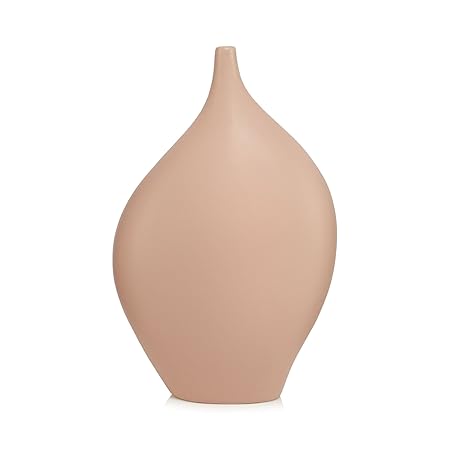 Debenhams Rjr John Rocha Pink Short Curvy Vase Rjr John Rocha