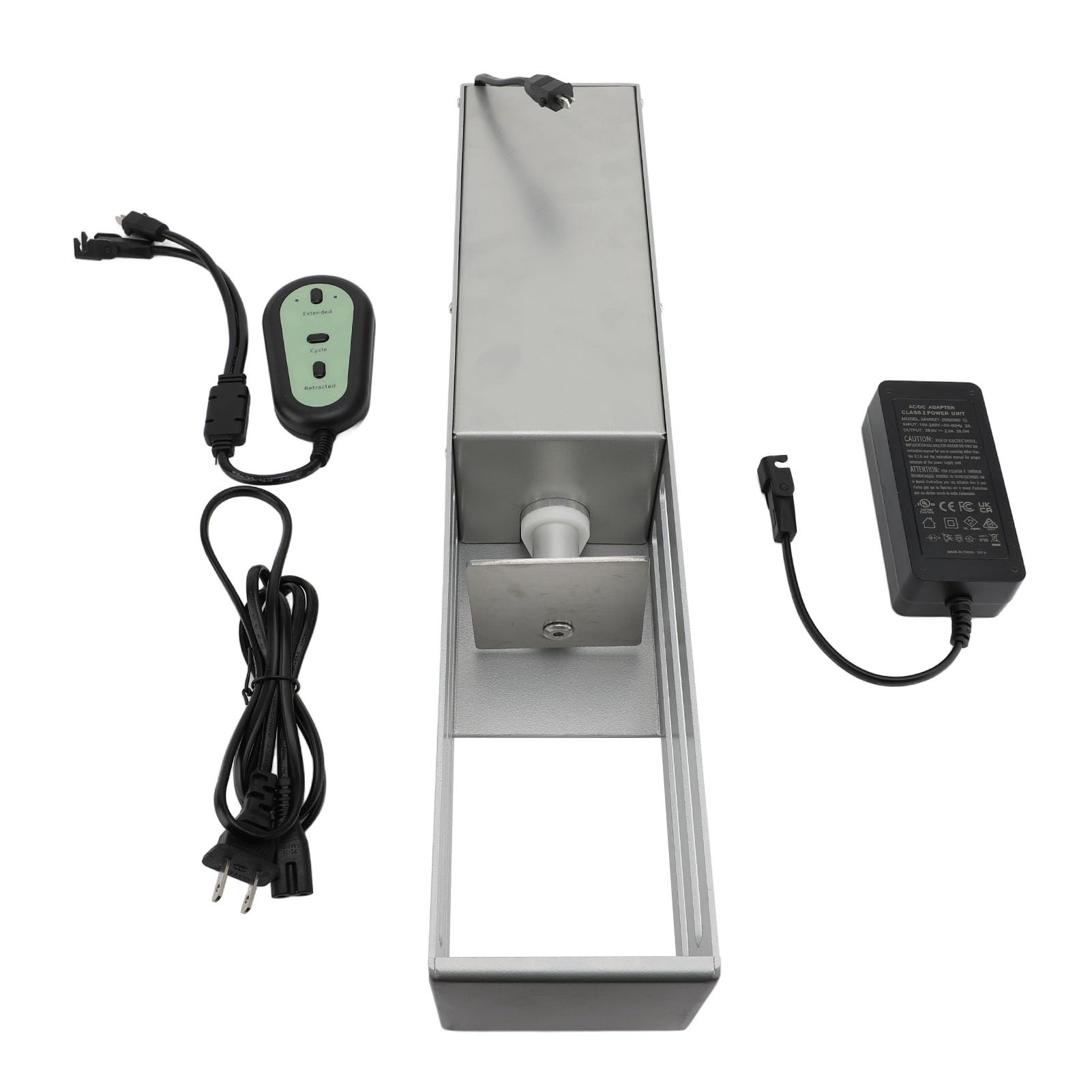 Photo 1 of ***(PARTS ONLY/ MAJOR DAMAGE/ NON FUNCTIONAL)***Automatic Electric Metal Crusher, 6oz to 24oz Cans 6oz to 12oz Plastic Bottle Easy to Use Key Control Smasher Machine for Seltzer Beer (US Plug)