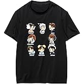 SKZ Tshirt Bangchan Jisung Felix Hyunjin I.N Changbin Seungmin Concert Tee SKZ Merch Tops for Women Men