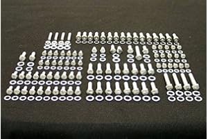 ALLOYBOLTZ - BIG BLOCK CHEVY BBC 396 400 427 454 STAINLESS STEEL ENGINE HEX BOLT KIT