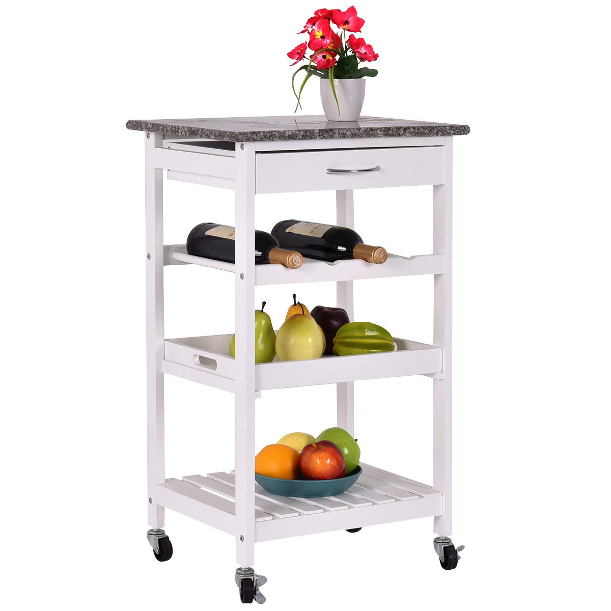 Best Giantex Compact Kitchen Trolley Cart