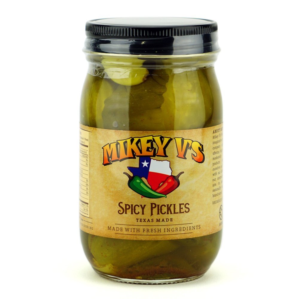 Mikey V's Spicy Carolina Reaper Pickles