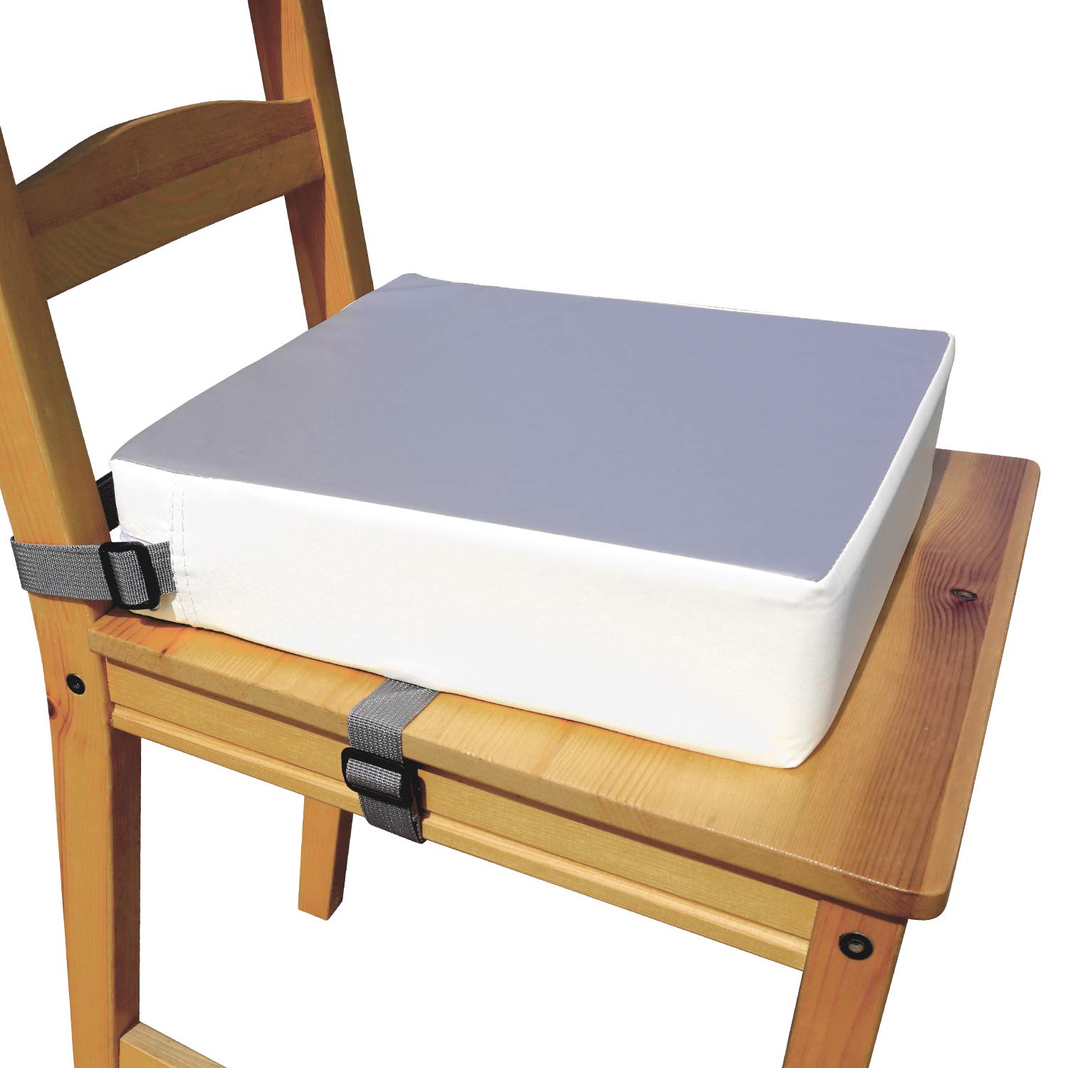 Toddler Dining Booster Seat, PU Washable 2 Straps Safety