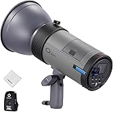 NEEWER Q300 300Ws 2.4G Outdoor Studio Flash with Q Compact Wireless Trigger, 7800mAh Li ion Battery Strobe Light Studio Photo