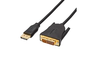 �鶹�� Basics DisplayPort to DVI Display Cable - 6 Feet, 10-Pack