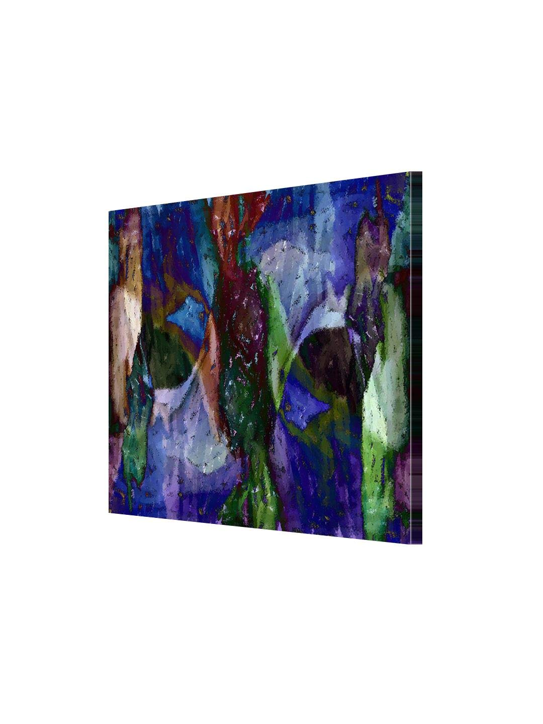 999store Unframed Printed Abtract Impression Canvas Painting